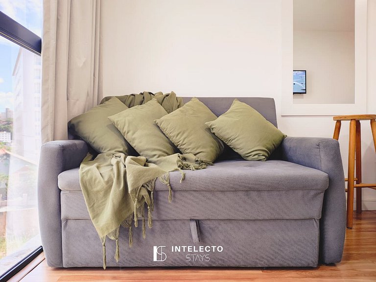 Ap 309• Central, Piscina, Acad, Ar Cond. Jacuzzi