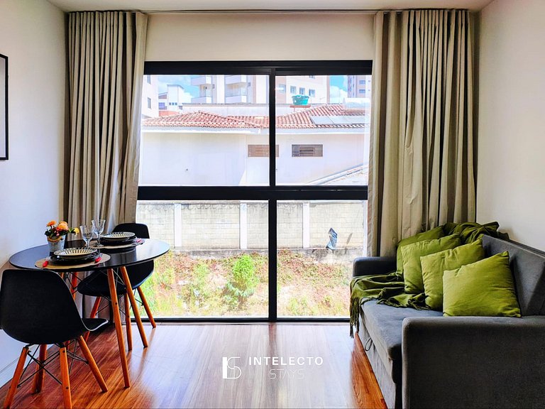 Ap 309• Central, Piscina, Acad, Ar Cond. Jacuzzi