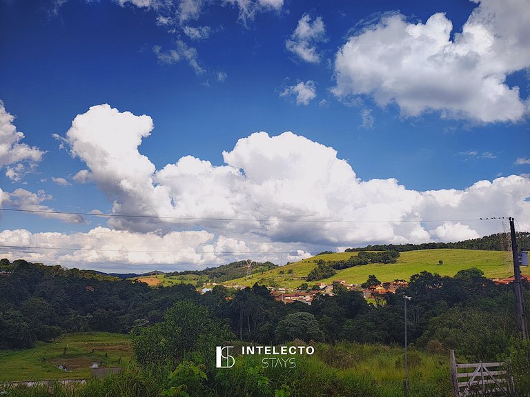 Chácara aconchegante c/piscina e churrasqueira
