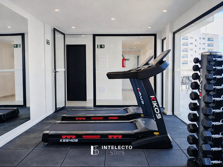 Ap 410 • Central, Piscina, Academia, Ar Cond.