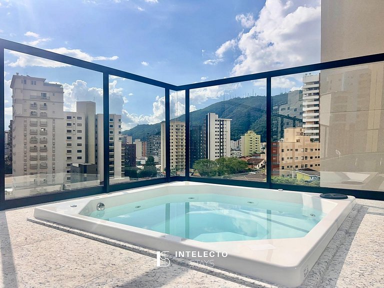 Ap 112 • Central, Piscina, Academia, Ar Cond.