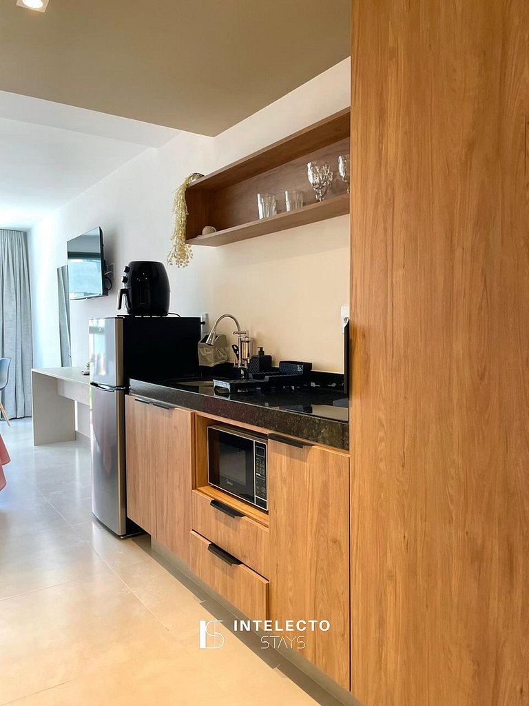 Ap 414 • Central, Piscina, Academia, Ar Cond.