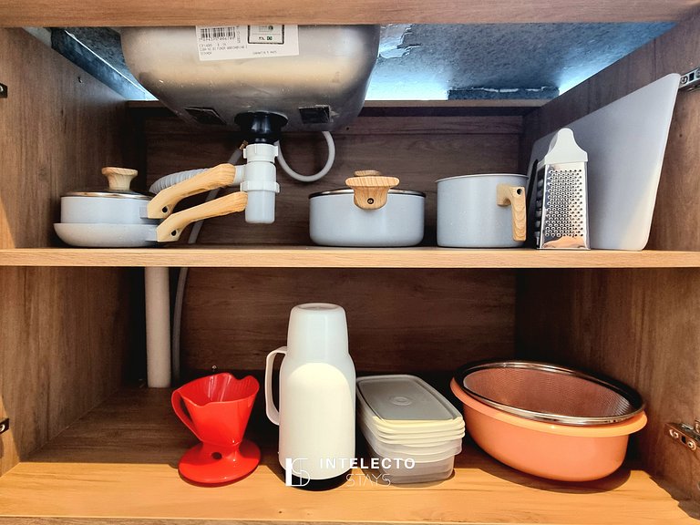 Ap 101 • Central, Piscina, Academia, Ar Cond.