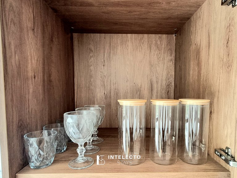 Ap 101 • Central, Piscina, Academia, Ar Cond.