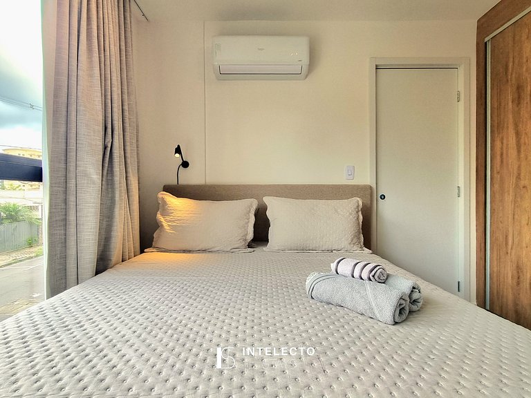 Ap 101 • Central, Piscina, Academia, Ar Cond.