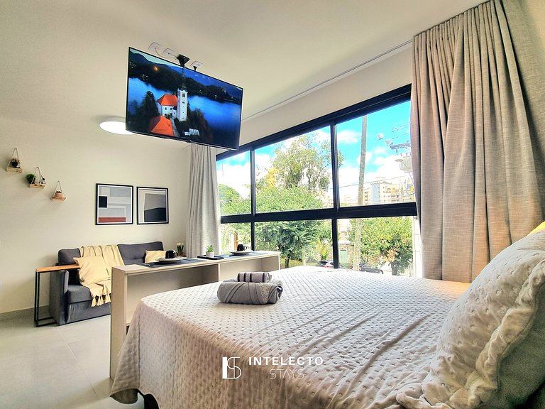 Ap 101 • Central, Piscina, Academia, Ar Cond.