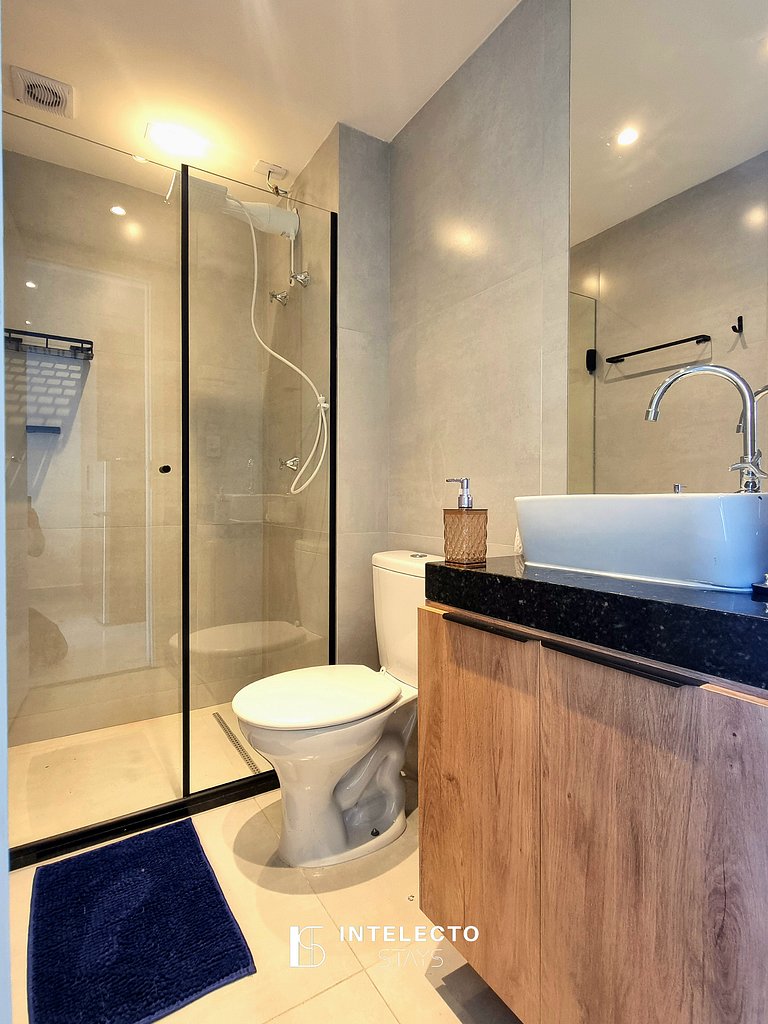 Ap 101 • Central, Piscina, Academia, Ar Cond.