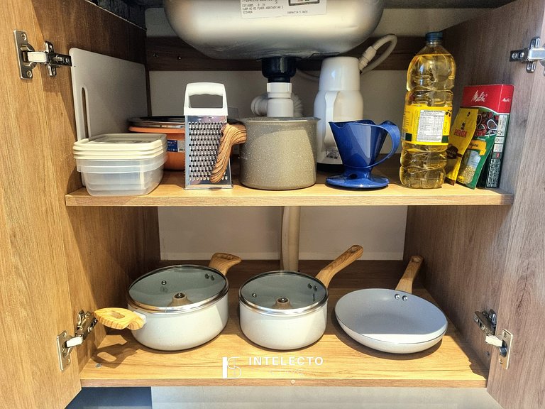 Ap 111 • Central,Pisc, Academia, Ar Cond e Quintal