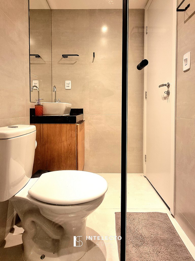 Ap 111 • Central, Piscina, Academia, Ar Cond.