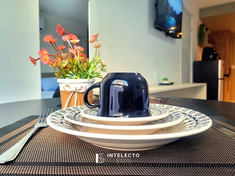 Ap 111 • Central, Piscina, Academia, Ar Cond.