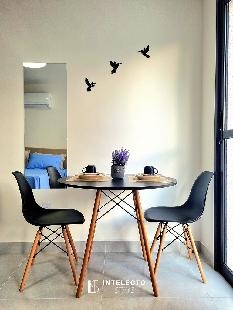 Ap 110• Central, Pisc, Academia, Ar Cond e Quintal