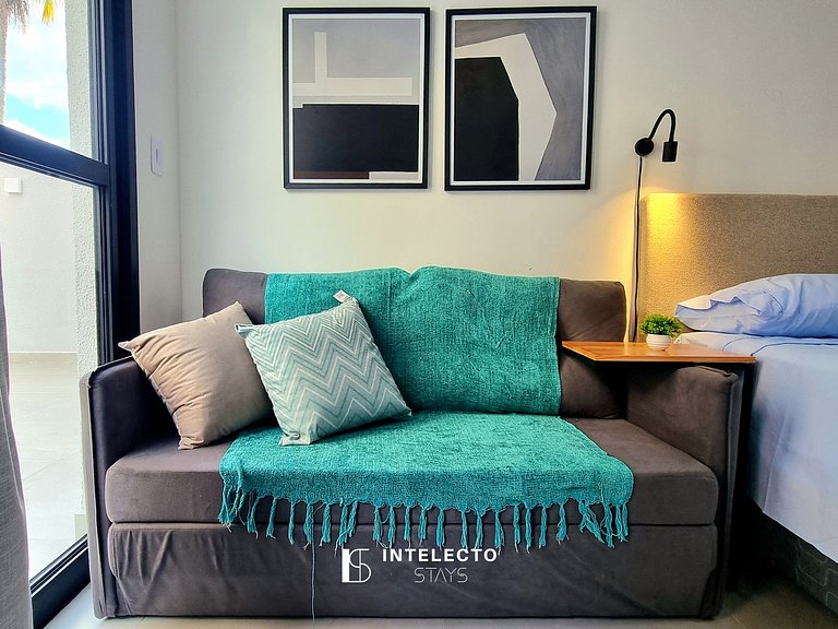 Ap 112 • Central, Pisc,Academia, Ar Cond e Quintal