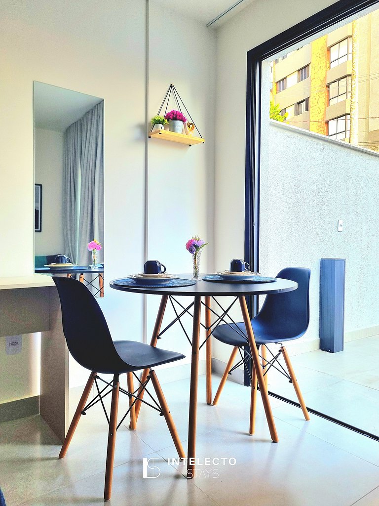 Ap 112 • Central, Pisc,Academia, Ar Cond e Quintal