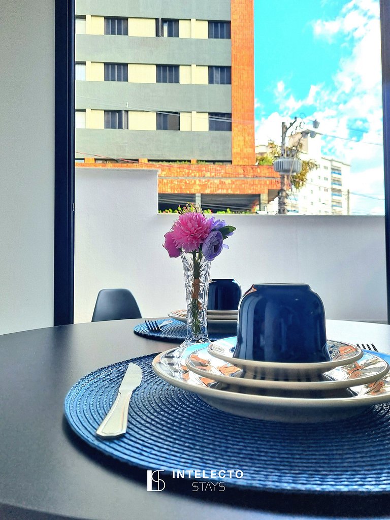 Ap 112 • Central, Piscina, Academia, Ar Cond.