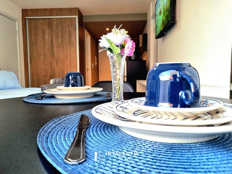 Ap 112 • Central, Pisc,Academia, Ar Cond e Quintal