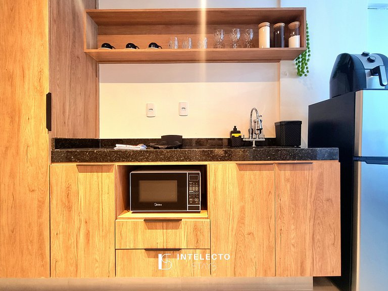 Ap 112 • Central, Piscina, Academia, Ar Cond.