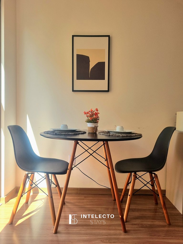 Apê 24 •Central, Jacuzzi, Academia, A/C, Vista Top