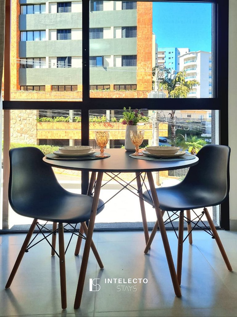 Ap 213 • Central, Piscina, Academia, Ar Cond.