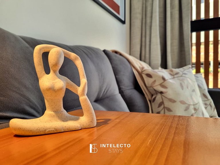 Ap 213 • Central, Piscina, Academia, Ar Cond.