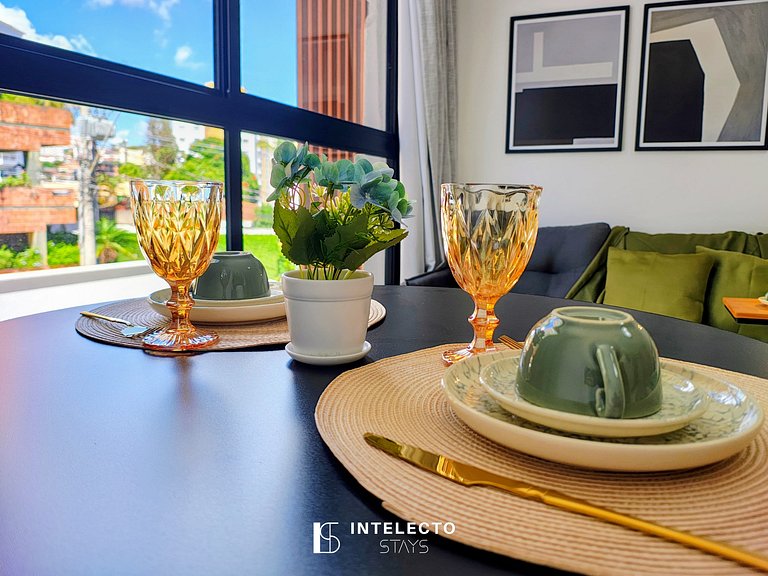 Ap 210 • Central, Pisc, jacuzzi Academia, Ar Cond.