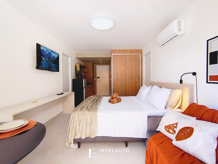 Ap 211 • Central, Pisc jacuzzi, Academia, Ar Cond.