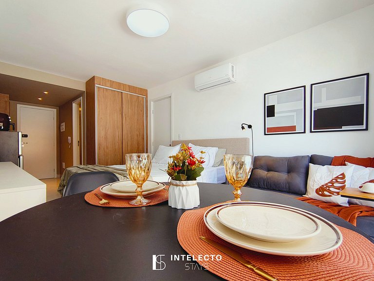 Ap 211 • Central, Pisc jacuzzi, Academia, Ar Cond.