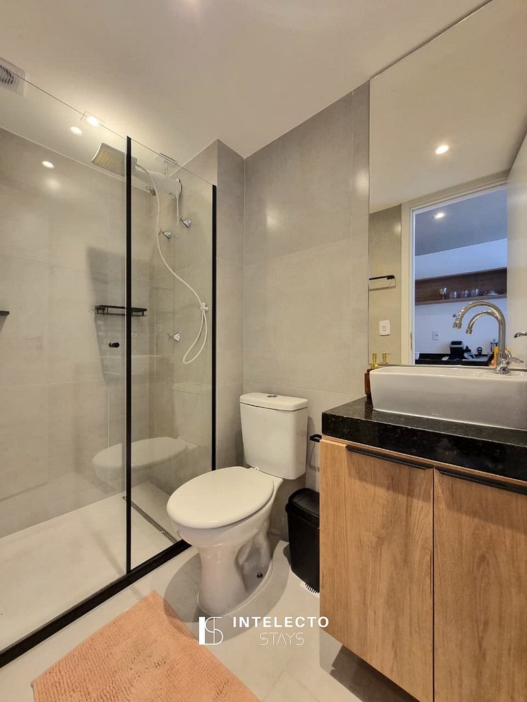 Ap 203 • Central, Pisc jacuzzi, Academia, Ar Cond.