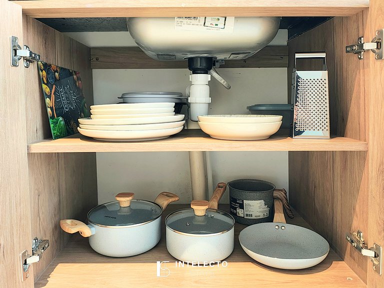 Ap 211 • Central, Pisc jacuzzi, Academia, Ar Cond.