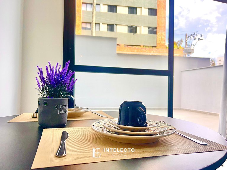 Ap 110• Central, Pisc, Academia, Ar Cond e Quintal