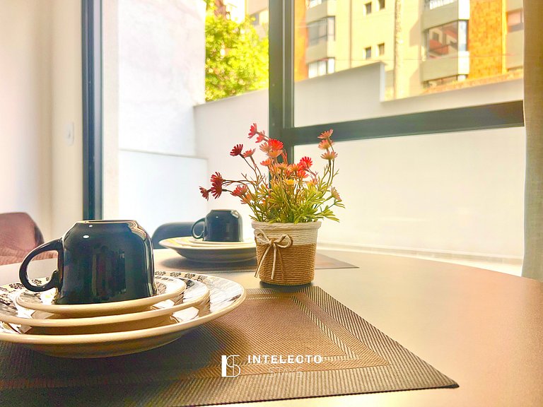 Ap 111 • Central,Pisc, Academia, Ar Cond e Quintal