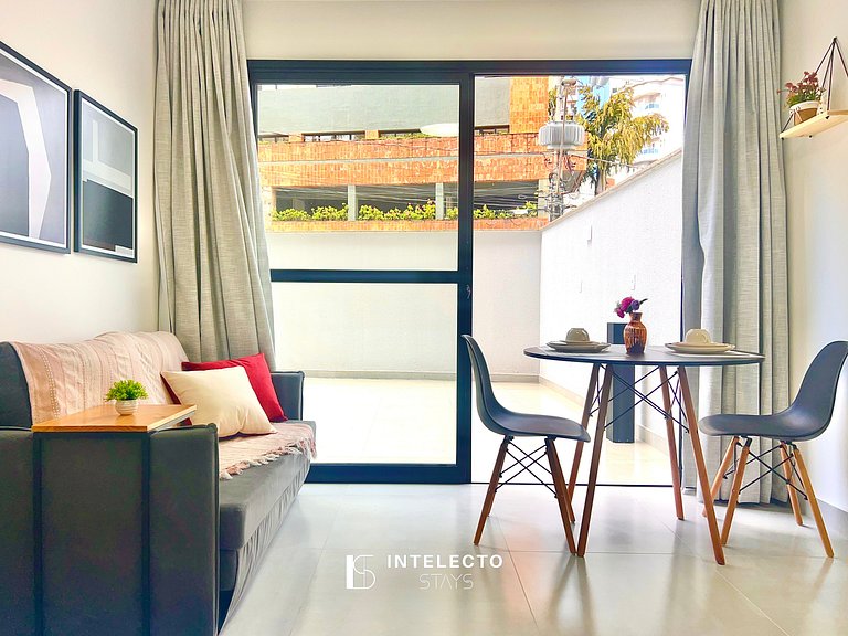 Ap 112 • Central, Pisc,Academia, Ar Cond e Quintal