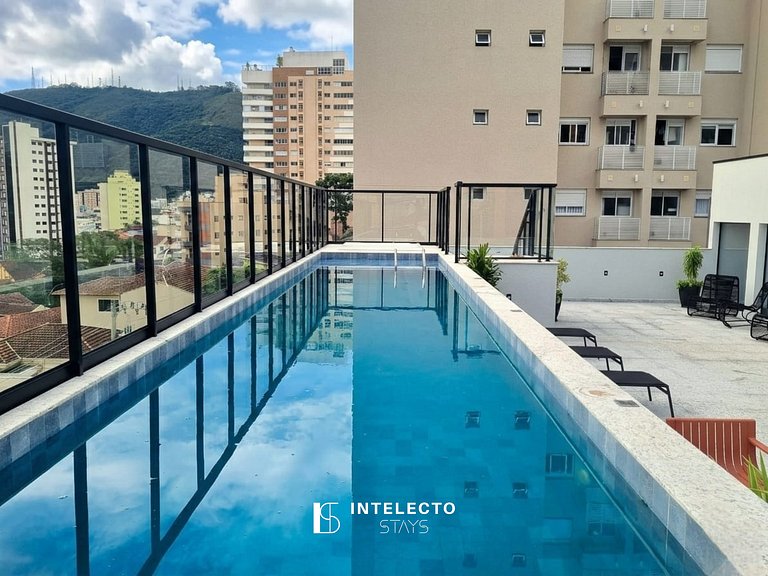 Ap 303 • Central, Piscina, Academia, Ar Cond.