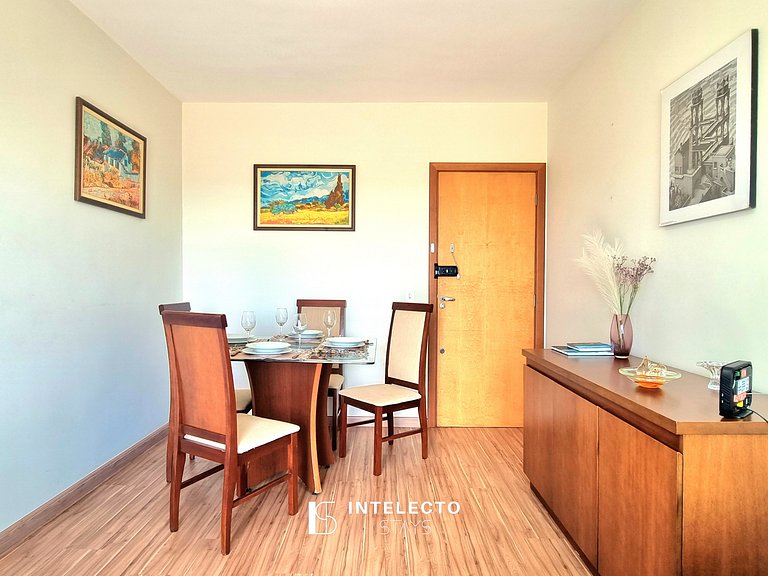 201-3 Quartos, Varanda, Vista Top, perto do Centro