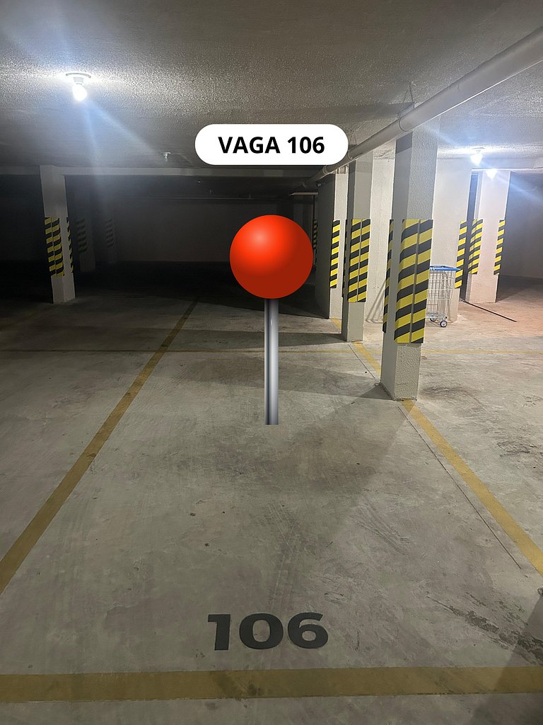 Ap 106 • Central, Piscina, Academia, Ar Cond.