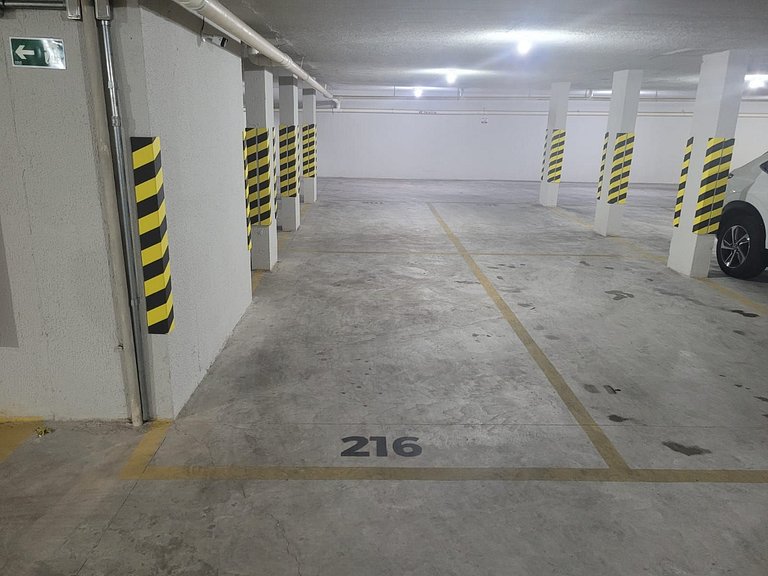 Ap 216 •Central, Piscina, Academia, A/C, Vista Top