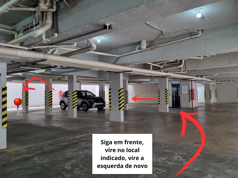 Ap 309• Central, Piscina, Acad, Ar Cond. Jacuzzi