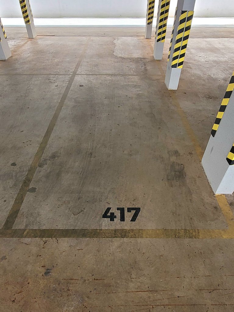 Ap 417 •Central, Piscina, Academia, A/C, Vista Top