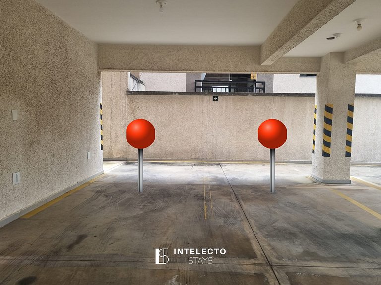 Apê aconchegante, à poucos minutos do centro