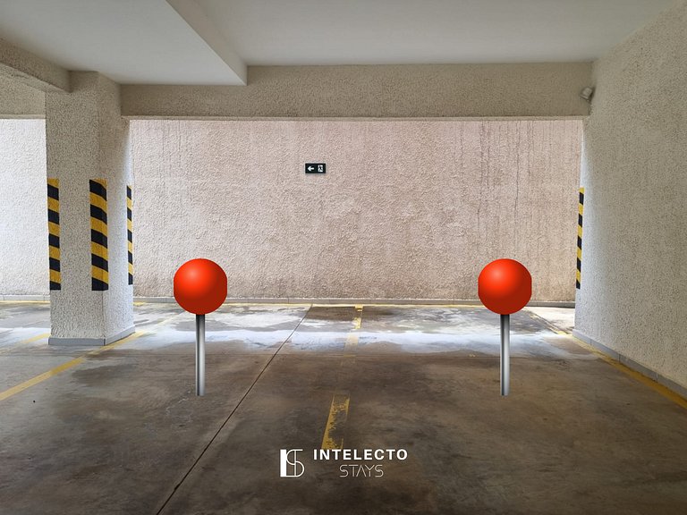 Ap espaçoso C/ Varanda à poucos minutos do centro