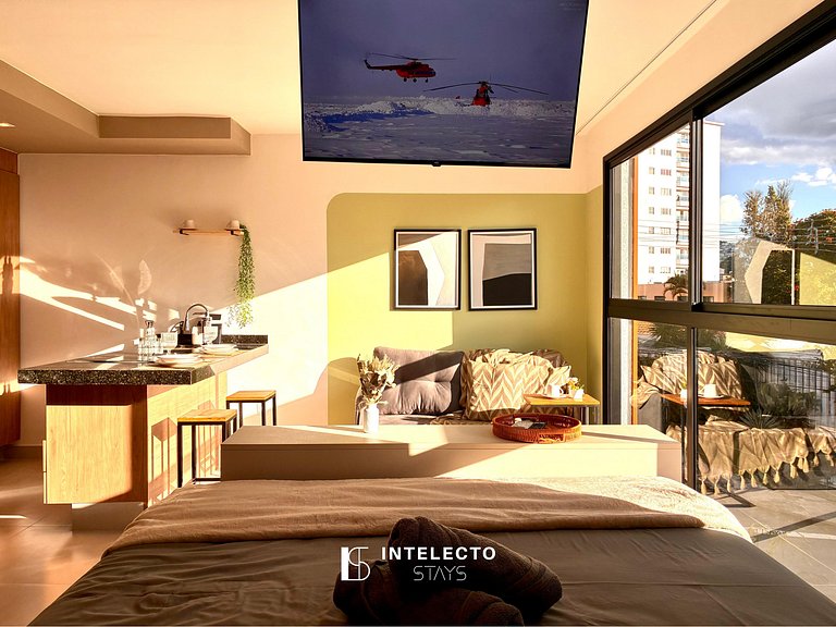 Ap 201 • Central, Pisc jacuzzi, Academia, Ar Cond.