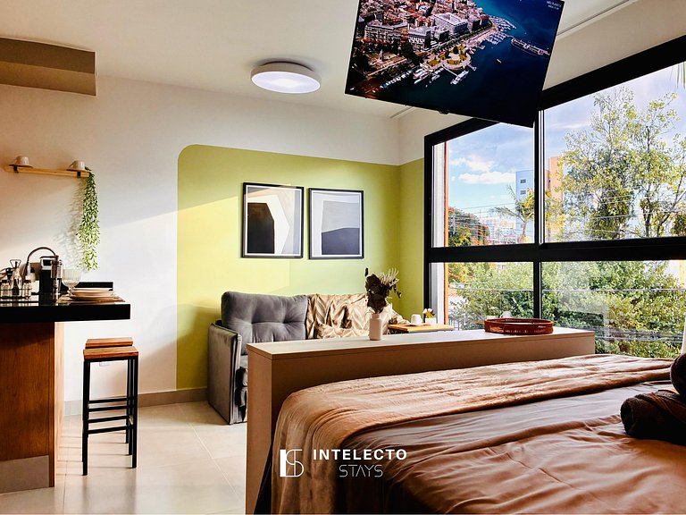 Ap 201 • Central, Pisc jacuzzi, Academia, Ar Cond.