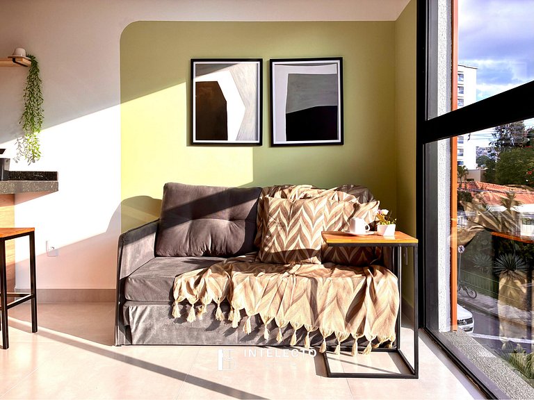 Ap 201 • Central, Pisc jacuzzi, Academia, Ar Cond.