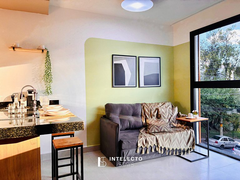 Ap 201 • Central, Pisc jacuzzi, Academia, Ar Cond.