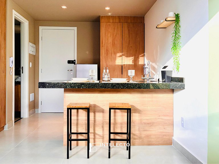 Ap 201 • Central, Pisc jacuzzi, Academia, Ar Cond.