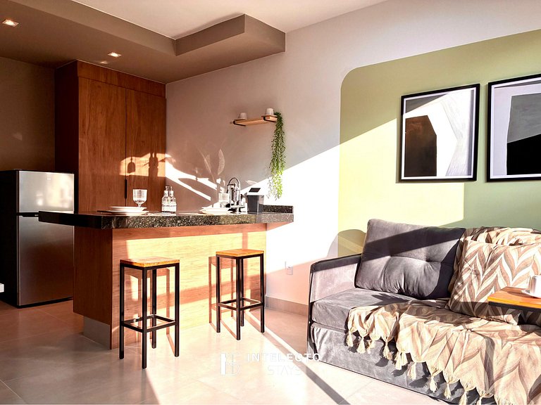 Ap 201 • Central, Pisc jacuzzi, Academia, Ar Cond.