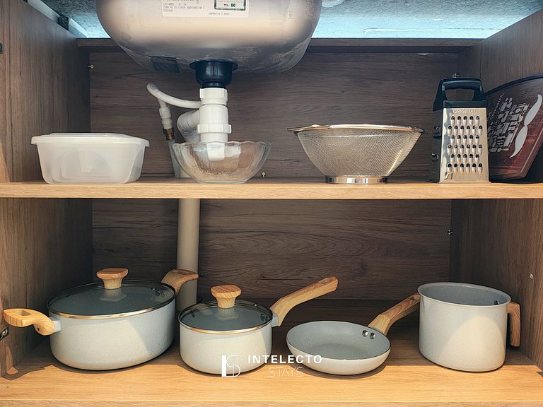 Ap 201 • Central, Pisc jacuzzi, Academia, Ar Cond.