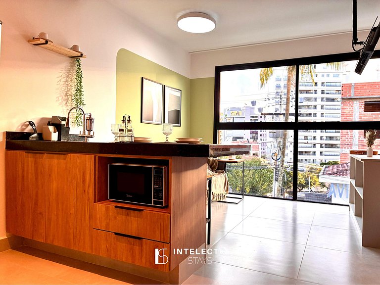 Ap 201 • Central, Pisc jacuzzi, Academia, Ar Cond.