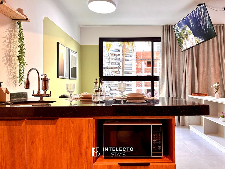 Ap 201 • Central, Pisc jacuzzi, Academia, Ar Cond.