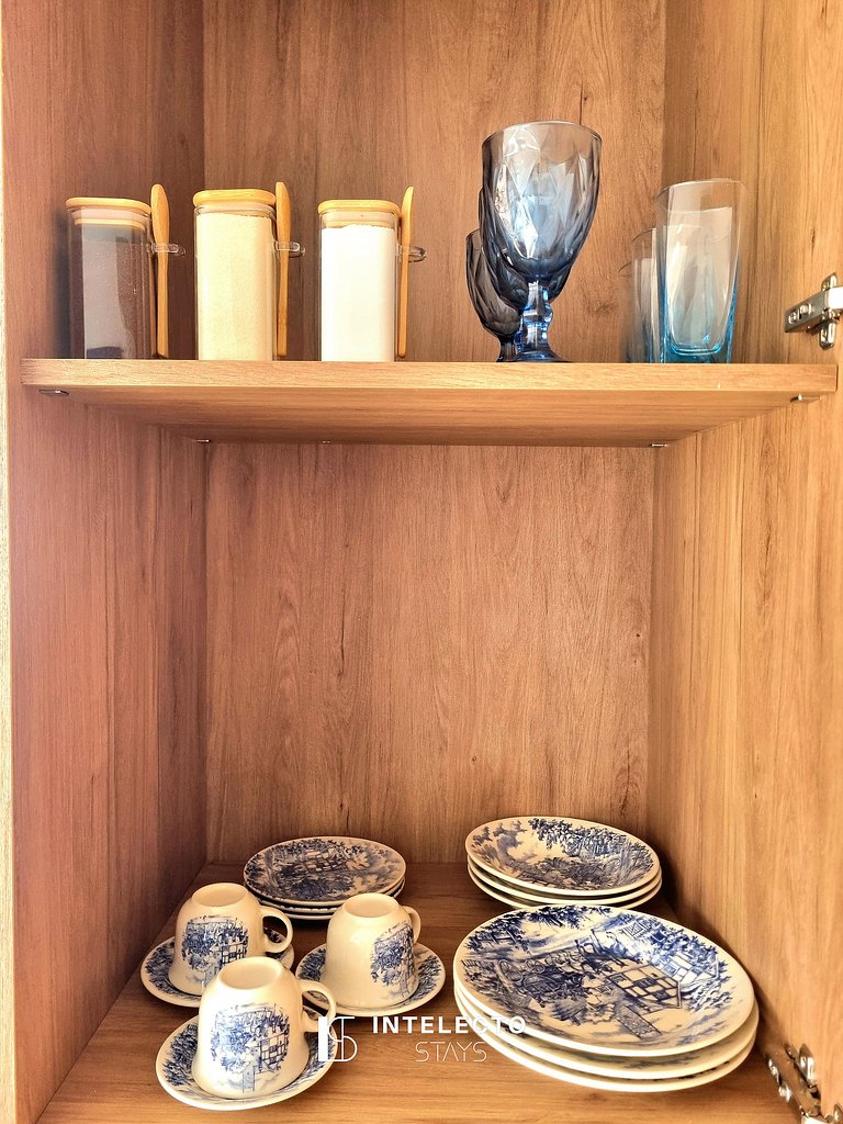 Ap 303 • Central, Piscina, Academia, Ar Cond.