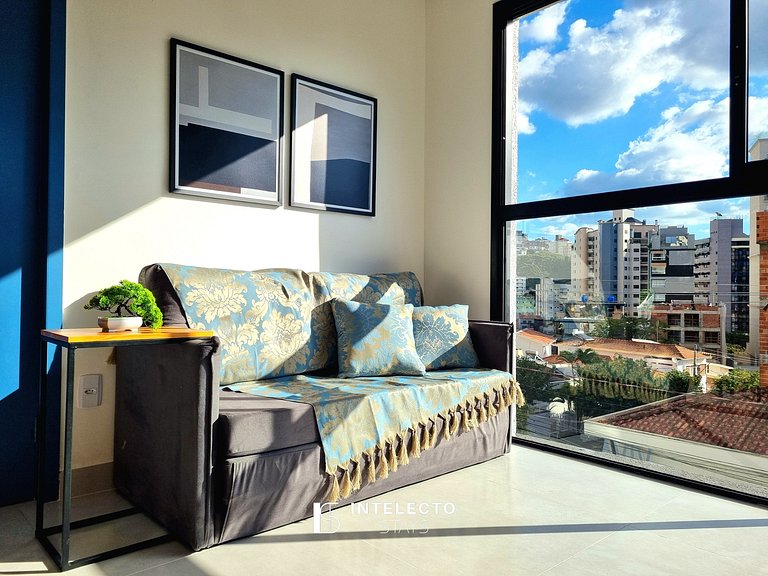 Ap 303 • Central, Piscina, Academia, Ar Cond.